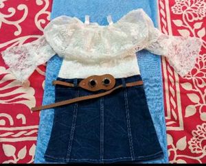 Beautiful Denim Frock
