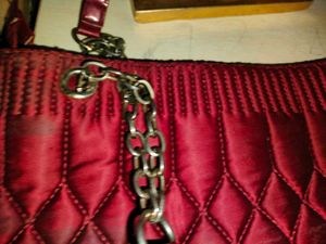 Embellished Red Clutch Bag