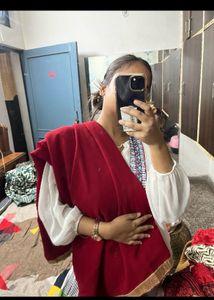 Red Saree