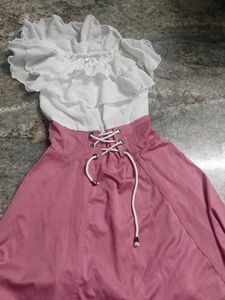 Girls Off Shoulder Dress