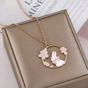 bunny necklace