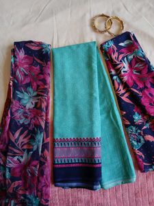 Floral Kurta material