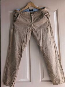 Women's casual tan Chinos MAX