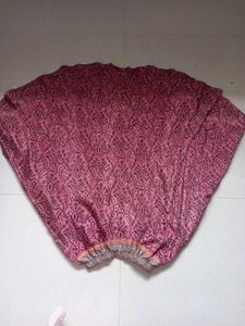 Boho Maxi Skirt - Pink Floral Print