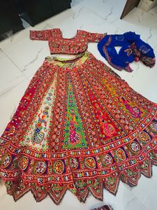 Vibrant Embroidered Lehenga Choli Set