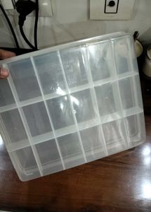 Clear Compartment Organizer Box
