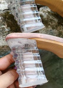 Sparkly Block Heel Mules