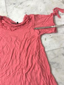Girl’s Pretty Coral  Top