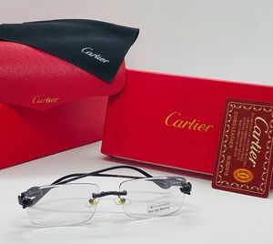 Cartier Rimless Blue Light Blocking Glasses