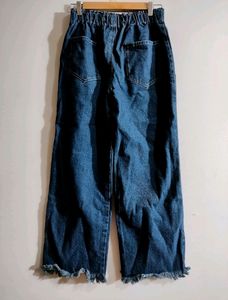 Wideleg High-rise Jeans
