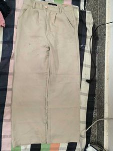 Khaki formal Trousers