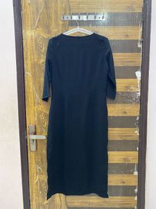 Vibrant Yellow &amp; Black Kurta