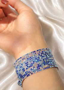 Sparkling Blue Crystal bracelet