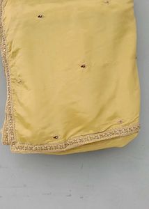 Stunning Yellow Embroidered Lehenga
