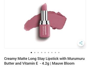 Mamaearth Creamy Matte Long Stay Lipstick Pack 1