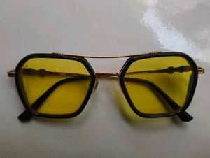 Vincent Chase Metal Black Full Rim Geometric Sungl