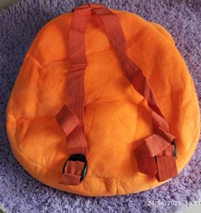 Cute Orange Bear Backpack