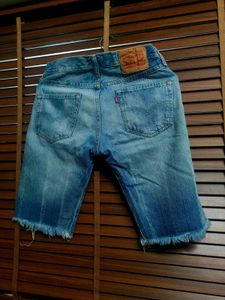 Levi's 501 classic denim cut-off shorts