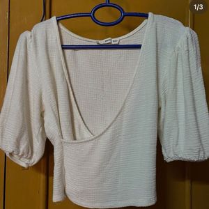 mango white top