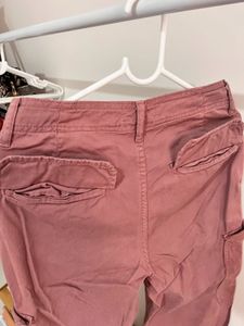 Women's lilac Cargo Pants