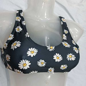 Cute Daisy 😍Print Bikini Top
