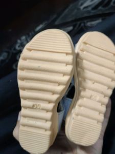 Grey Color Party Wear Sandals