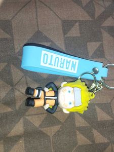 Naruto anime action figure + Keychain