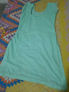 Elegant Mint Green Embroidered Kurta
