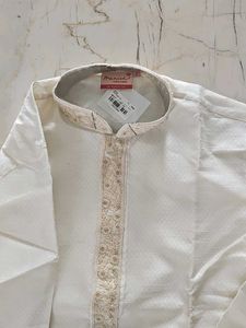 Elegant cream Kurta Set