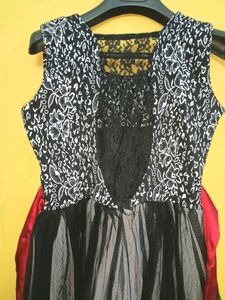 Black &amp; White Party Dress