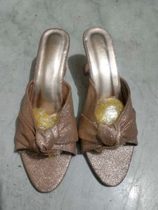 Sparkly Rose Gold Heels