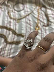Sparkling Statement Ring 925