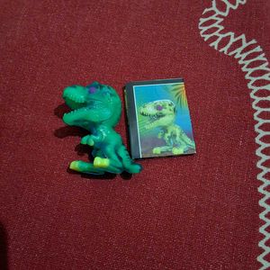 Dinosaur Toy with Card