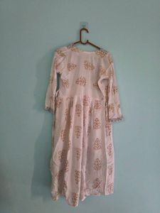 Cotton Block Print Kurta
