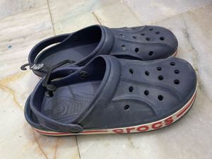 Navy Blue Crocs Clogs
