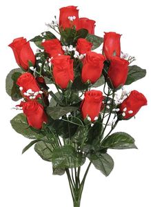 Beautiful Artificial Rose – Red & Pink