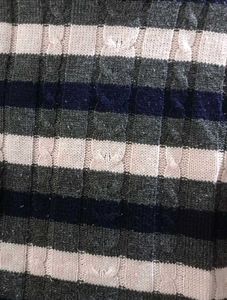 Unisex Classic Striped Winter Knit Sweater