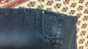 Dark Blue Denim Shorts