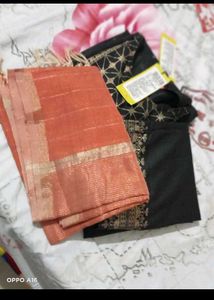 Elegant Black Kurta Set with Dupatta