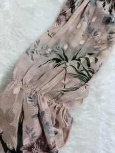 Dusty Pink Floral Top