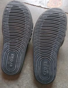 CROCS Black Sliders