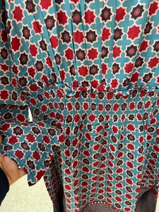 Patterned Maxi Dress