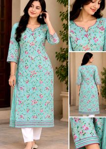 Kurta with new silk saree