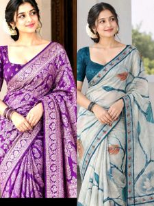 combo 2silk saree