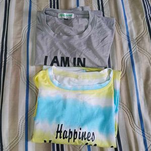 2 Graphic  T-Shirts