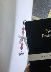 red pink bookmark