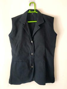 Sleeveless Blazer - school coat