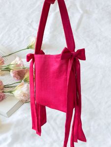 🎀💖Chic Pink Handbag with Bow Detail