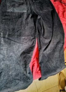 DarkBlack Corduroy Pants