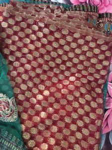 Embroidered  Saree